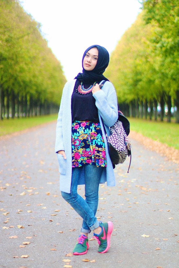 gaun inggris dengan hijab (6)