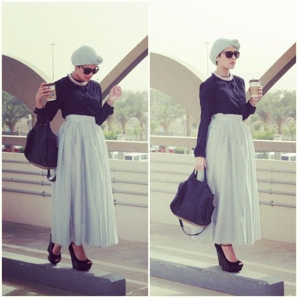 hijab with long skirt
