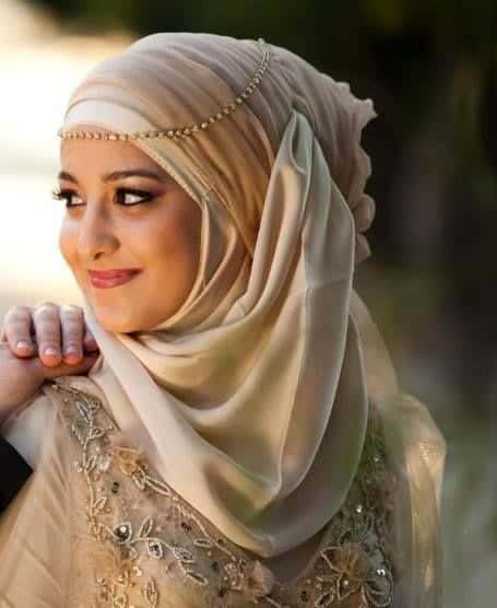 multiple layered hijab