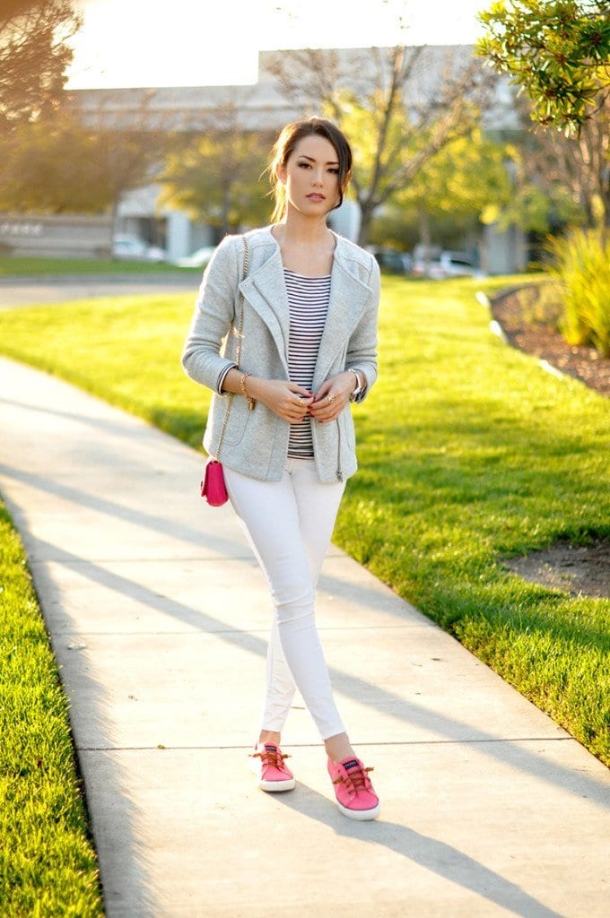 Cute look with Pink Shoes