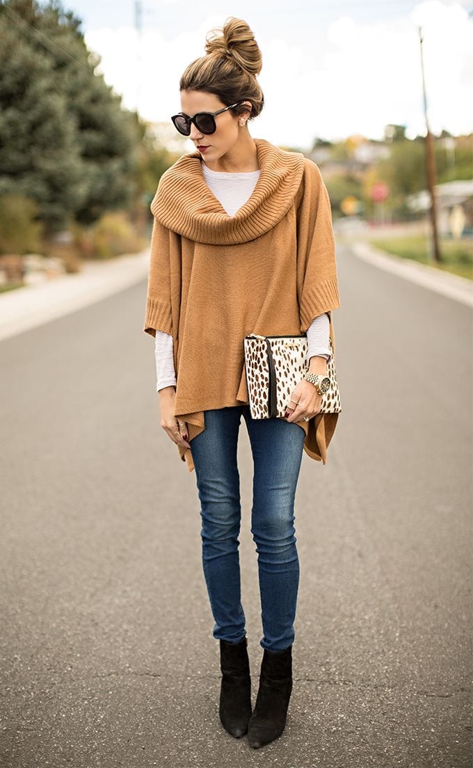 18 Cute Outfits to Wear With Knitwear for Girls this Winter