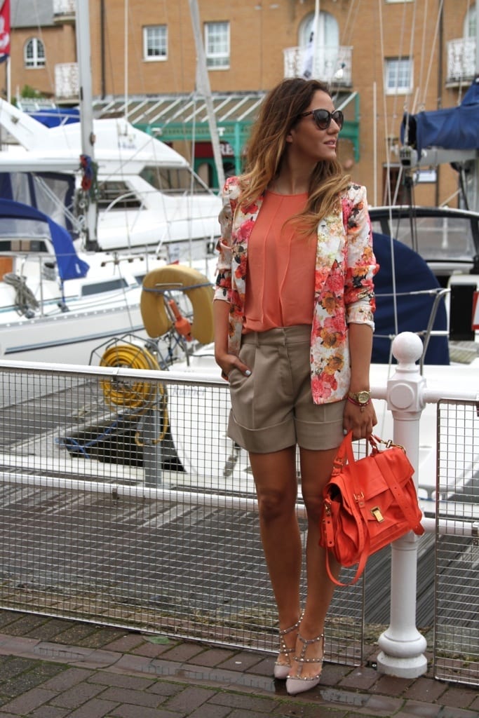 Outfits with Floral Blazer
