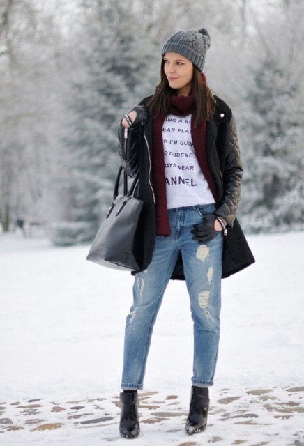 25 Most Popular Winter Street Style Outfit Ideas for Women