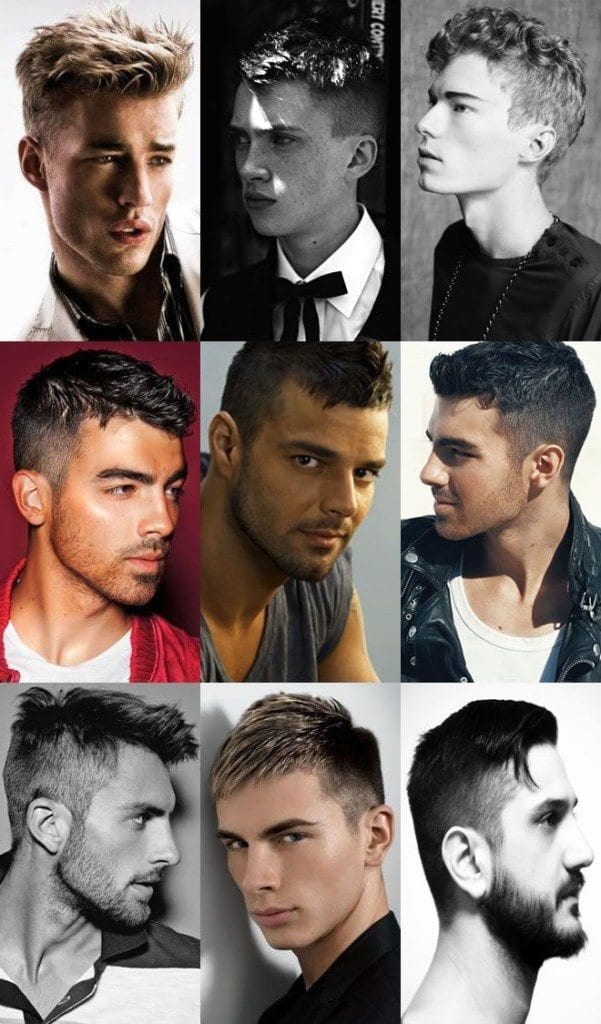 Short hairstyles for guys