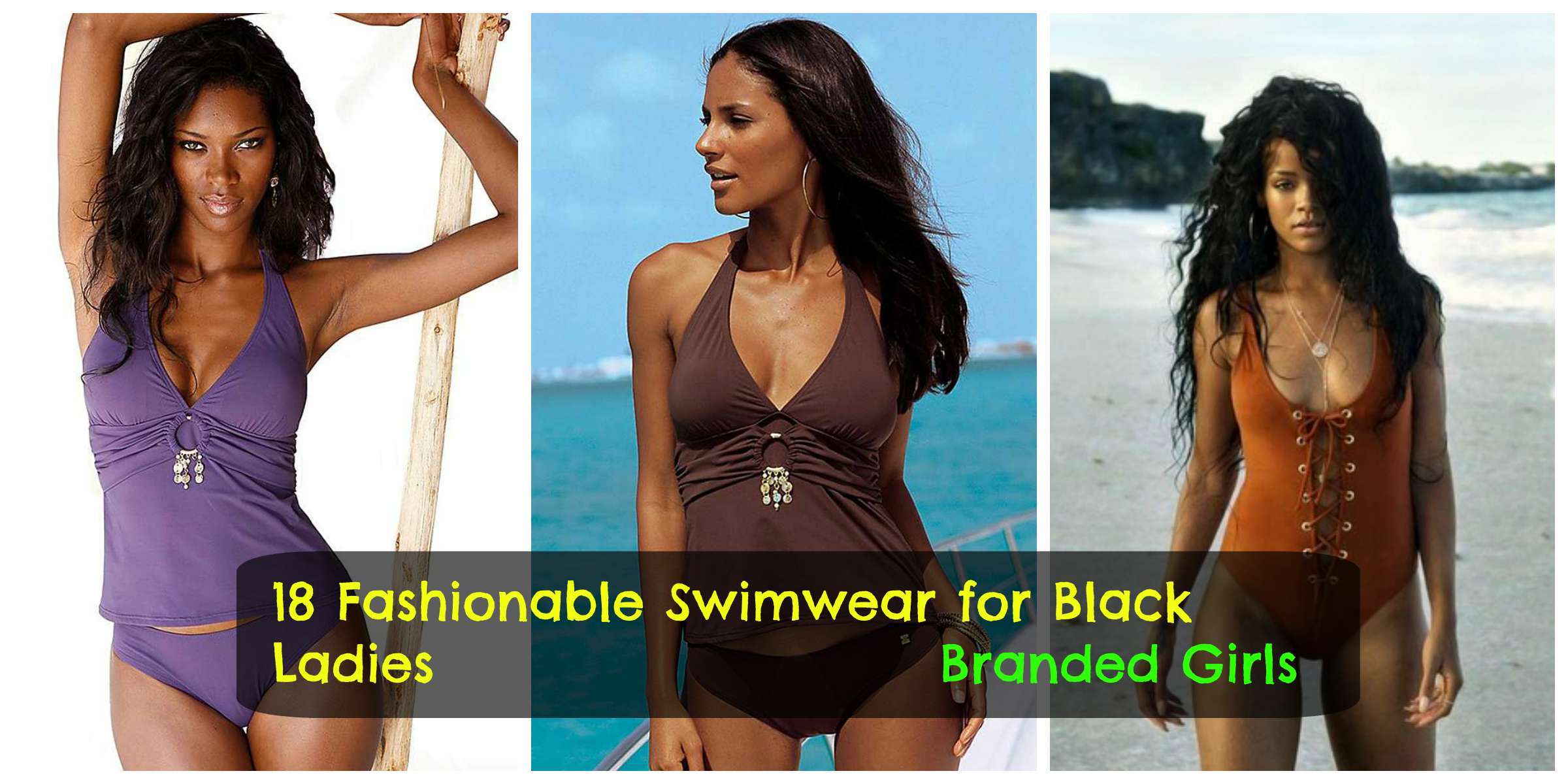18 Swimwear Outfits For Dark Complexion Ladies- Bikini Style