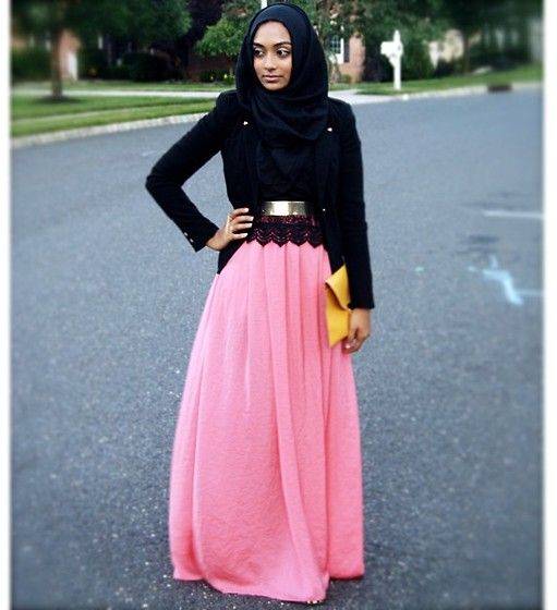 Hijab Skirt outfits 24 Modest Ways to Wear Hijab with Skirts