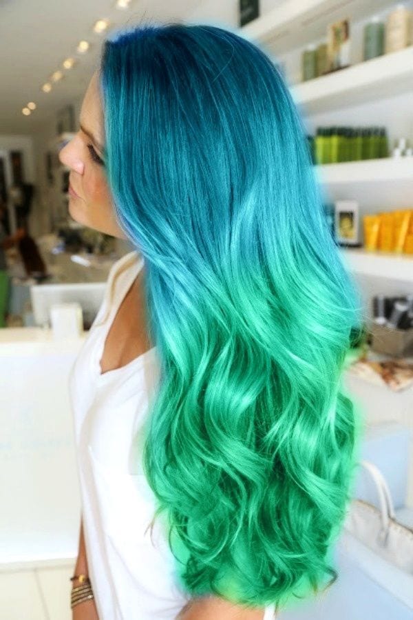 Latest Green Hairstyles-These 23 Shades of Green Hairs you Cant Resist