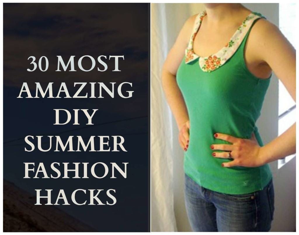 30 Easy DIY Summer Fashion Ideas With Step by Step Tutorials