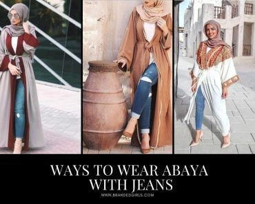 Abaya with Jeans- 10 Ways to Style Jeans with Abaya Modestly