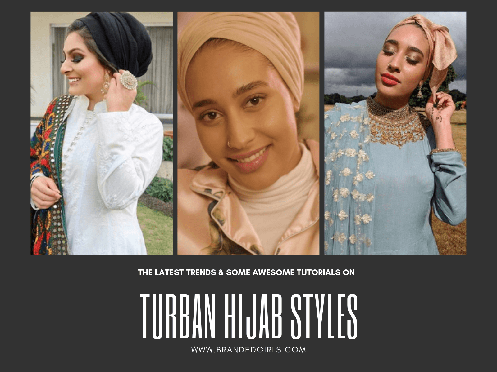 Latest Turban Hijab Styles 29 Ways to Wear Turban Hijab