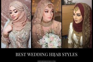 Bridal Hijab For Weddings 20 Hijab Styles For Muslim Brides