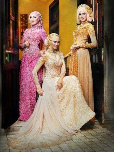 Bridal Hijab For Weddings- 20 Hijab Styles For Muslim Brides