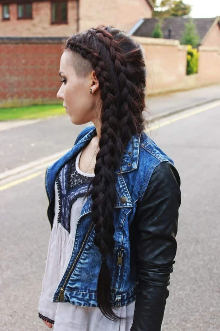 25 Best Braids with Shaved Hairstyles 2023
