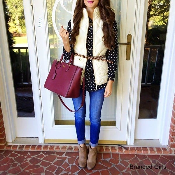 Outfits with Puffer Vest- 20 Chic Ways to Wear A Puffer Vest