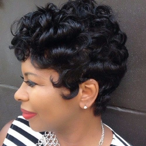 25 Cute Black Short Curly Hairstyles for Women These Days
