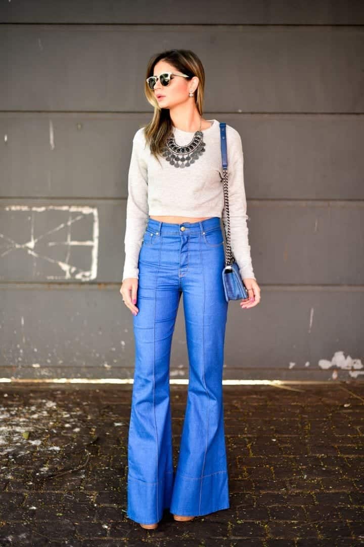 Cropped Sweaters Outfits 19 Ways to Wear Cropped Sweaters