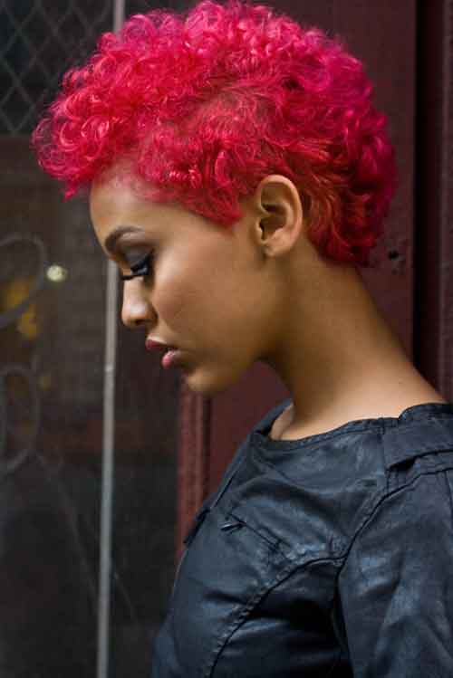 25 Cute Black Short Curly Hairstyles for Women These Days