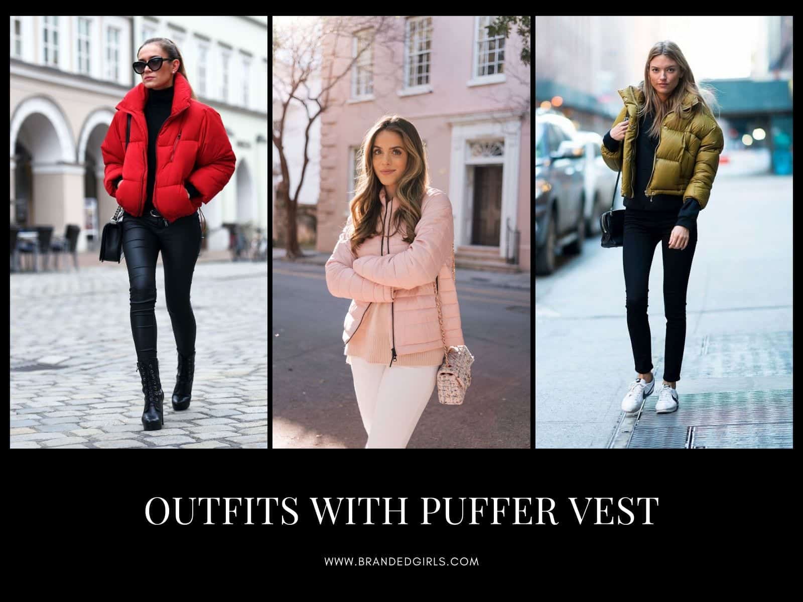 Outfits ideas with Puffer Vest