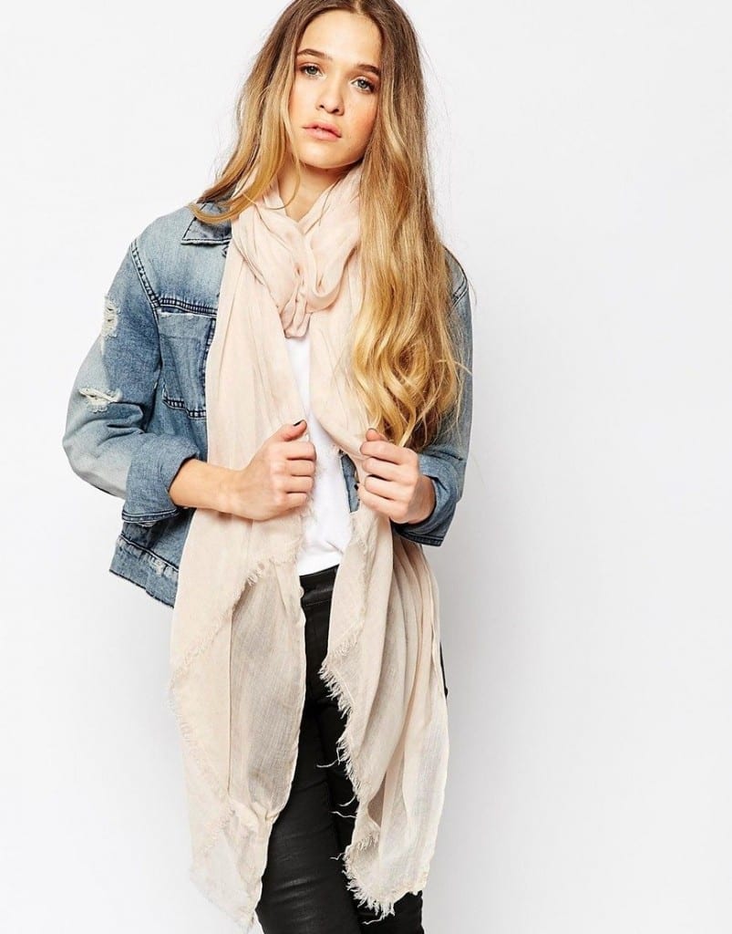 How to Wear Over SizedBlanket Scarf 18 Outfit Combinations