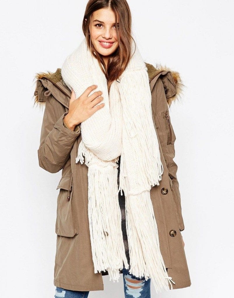 How to Wear Over Sized/Blanket Scarf ?18 Outfit Combinations