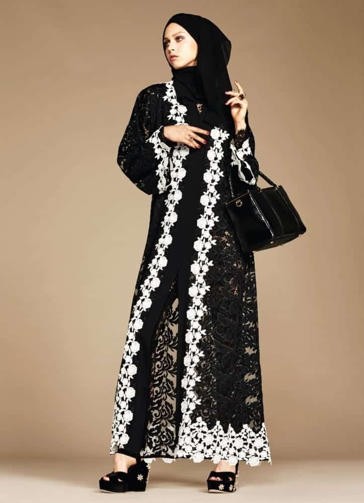 Dolce & Gabbana Hijab and Abaya Collection 2020-Branded Girls's hijab and abaya line launch (10)