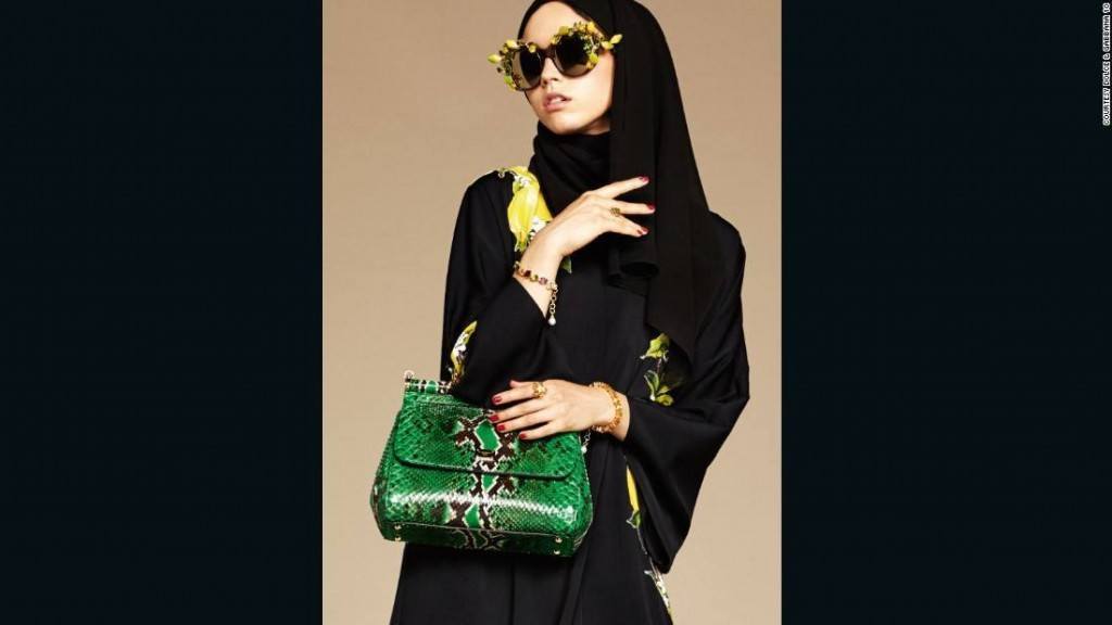 Dolce Gabbana Hijab and Abaya Collection 2020 Branded Girls's hijab and abaya line launch (4)