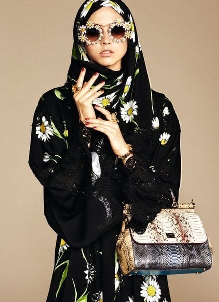 Dolce Gabbana Hijab and Abaya Collection 2020 Branded Girls's hijab and abaya line launch (9)