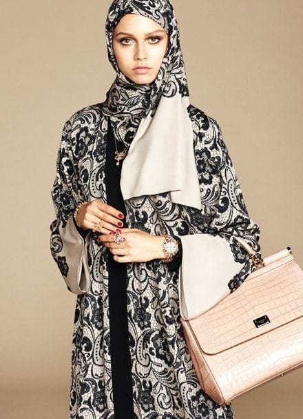 Dolce & Gabbana Hijab and Abaya Collection 2020-Branded Girls's hijab and abaya line launch (7)