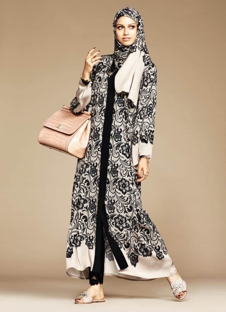 Dolce Gabbana Hijab and Abaya Collection 2020 Branded Girls
