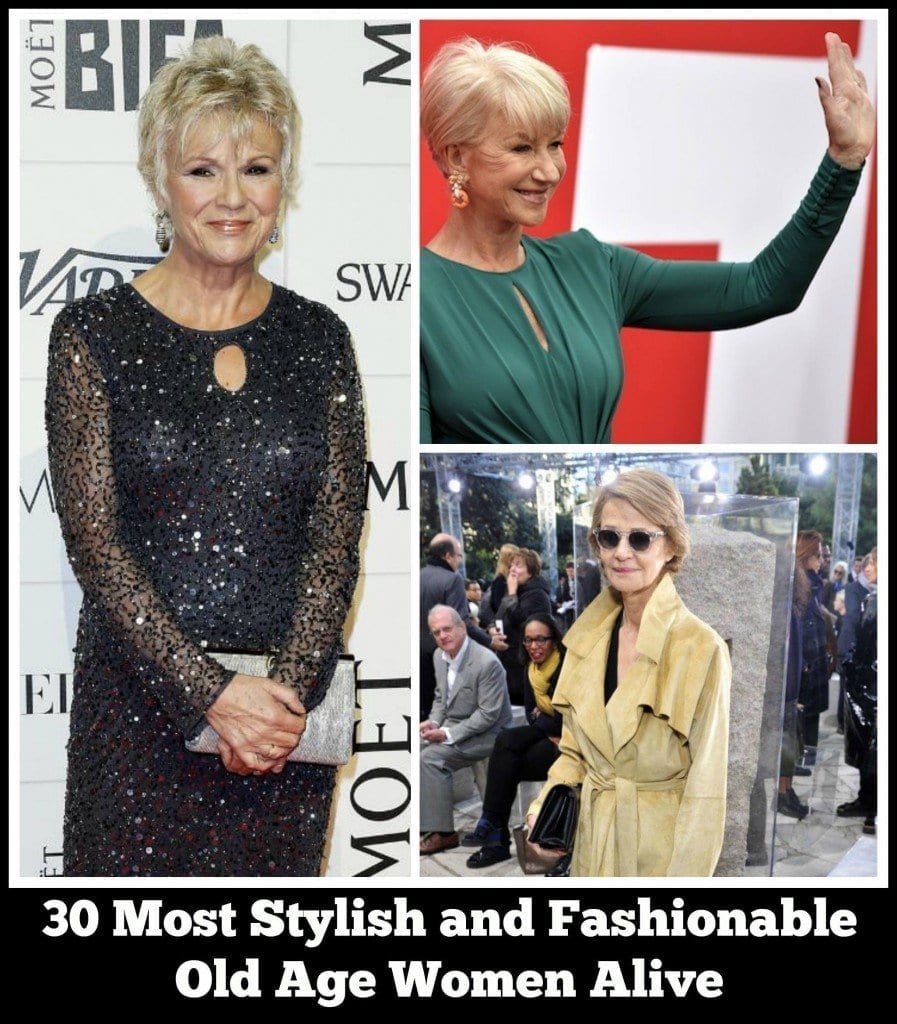 Stylish Older Women 30 Most Fashionable Aged Women Alive