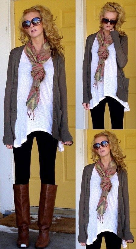 Outfits with Leggings - 20 Ways to Wear Leggings Stylishly