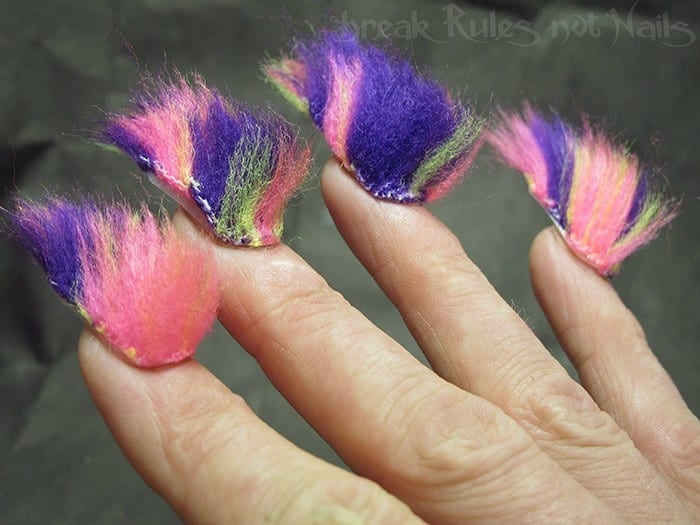 Top 20 Furry Nail Art Ideas Best of Furry Fuzzy Nail Trend