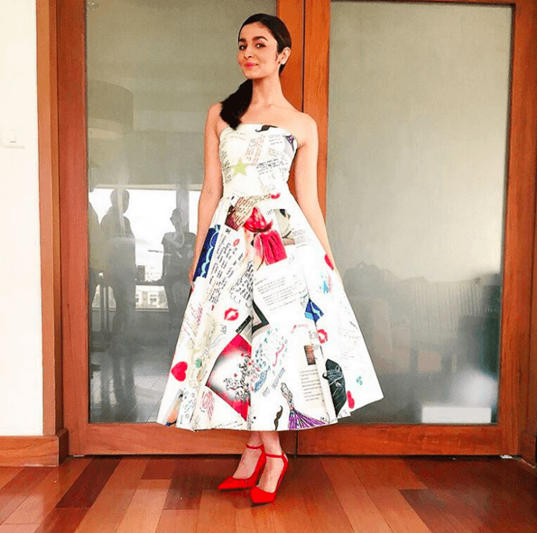 Alia Bhatt Outfits 32 Best Dressing Styles of Alia Bhatt's Artistic Fan Mail Dress