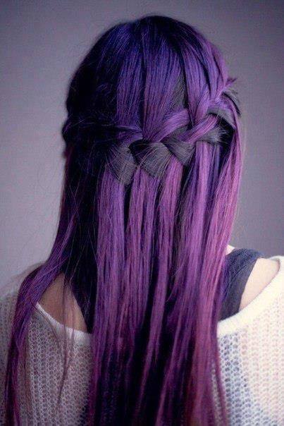 #14 - Cool, Purple Dyed Hair
