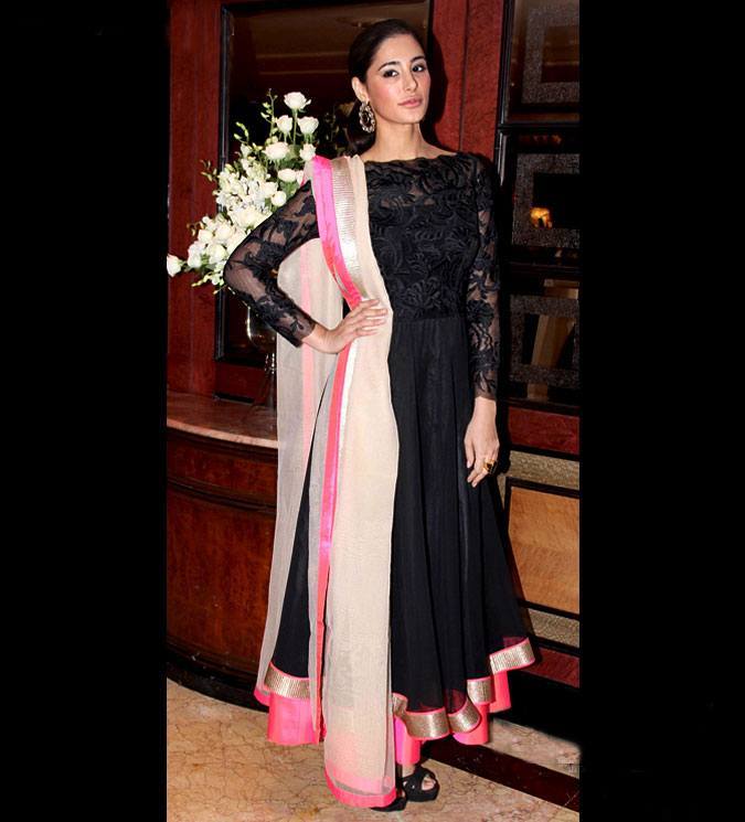 #24 - Nargis Fakhri in a Beatific, Lace Dress