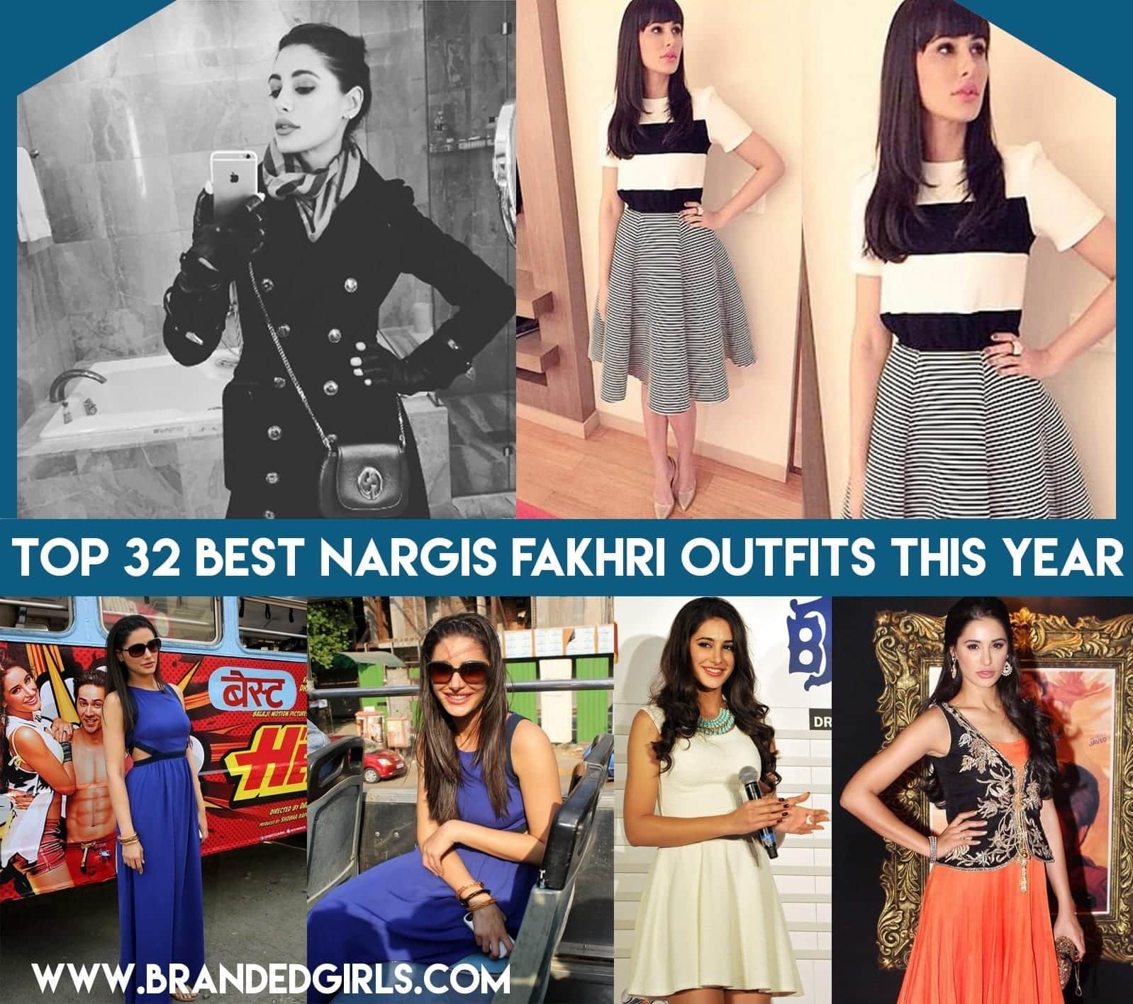 Nargis Fakhri Outfits-32 Best Looks of Nargis Fakhri to Copy