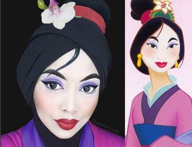 Beautiful Disney Hijabi Princesses (3)