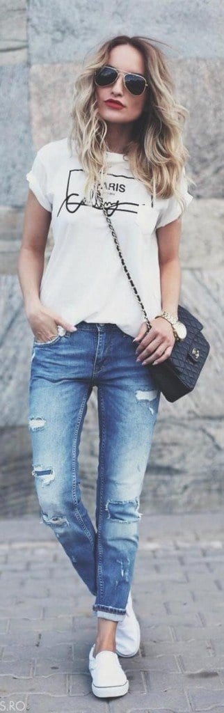 Graphic Tee Ideas 20 Stylish Outfit Ideas with Graphic Tees