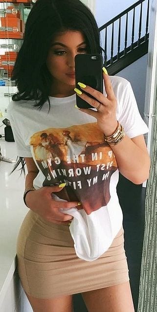 #5 - Kylie-inspired Timeless Tee Style
