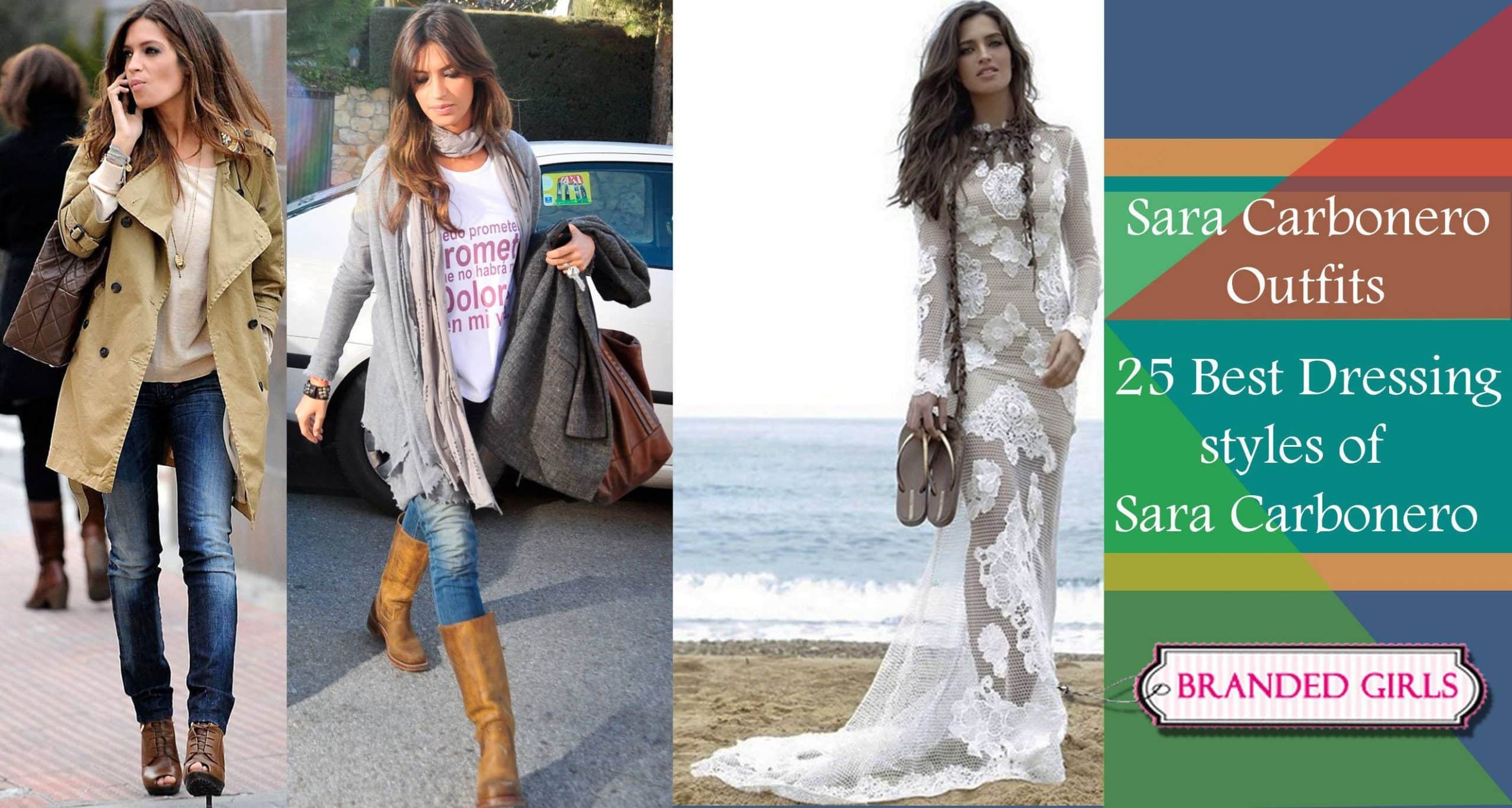 Sara Carbonero Outfits-25 Best Dressing of Sara Carbonero to Copy