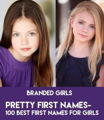 Pretty First Names - List of 100 Best First Names For Girls