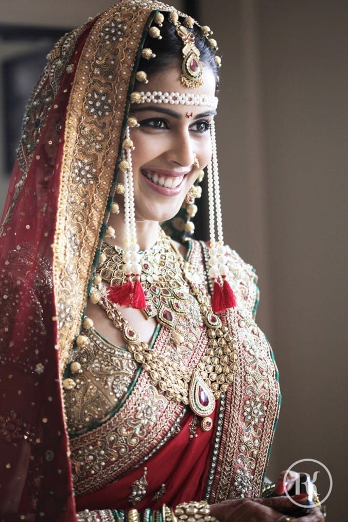 10 Most Expensive Bollywood Wedding Dresses of All Time's wed dress closeup