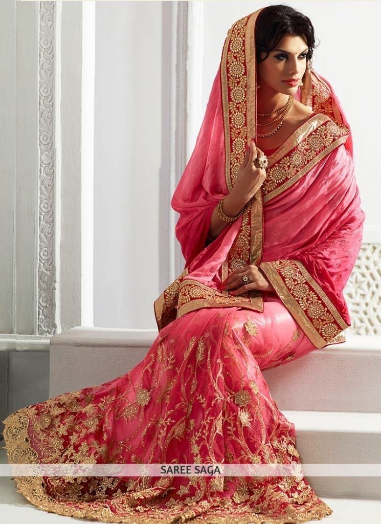 30 Latest Indian Wedding Saree Styles To Try This Year