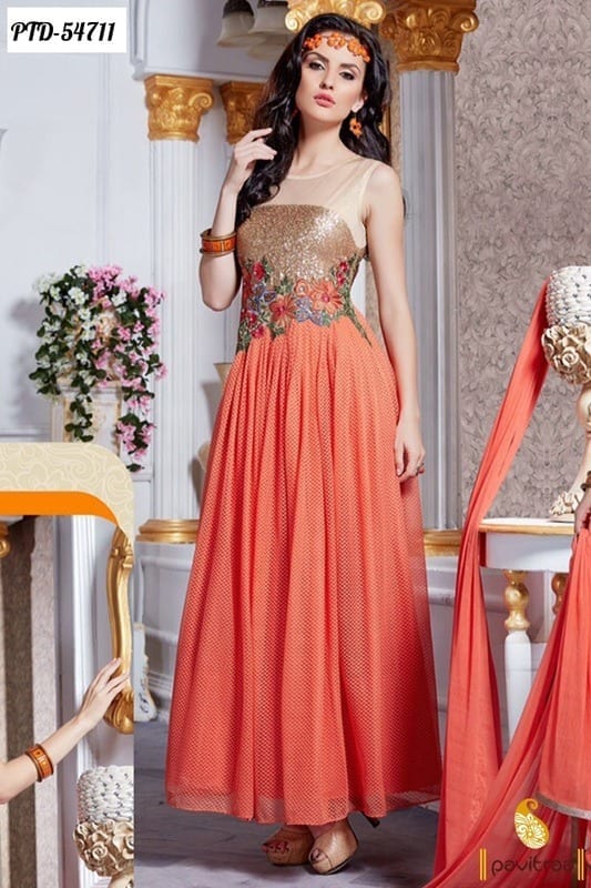 Best designs in Indian Bridal Gowns this year (16)
