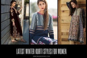 Winter Kurtis Designs 18 Latest Kurti Styles for Women