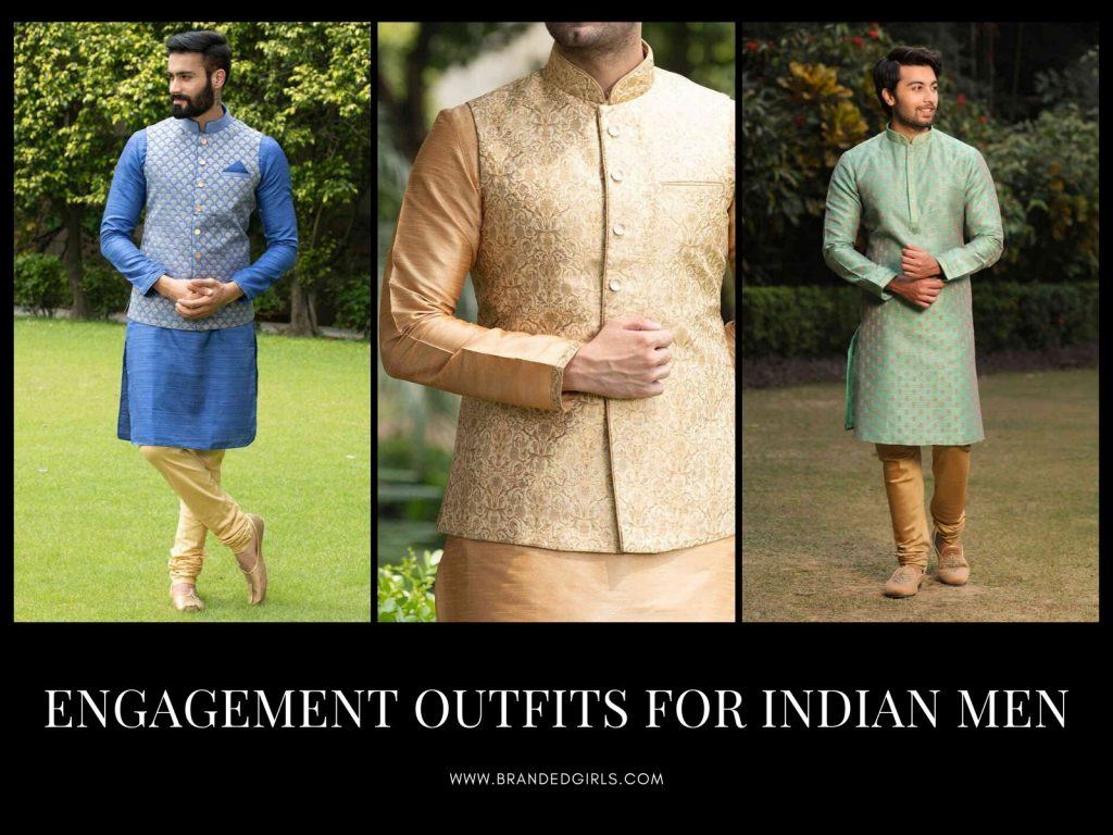 Trendy Engagement Outfits for Indian Men