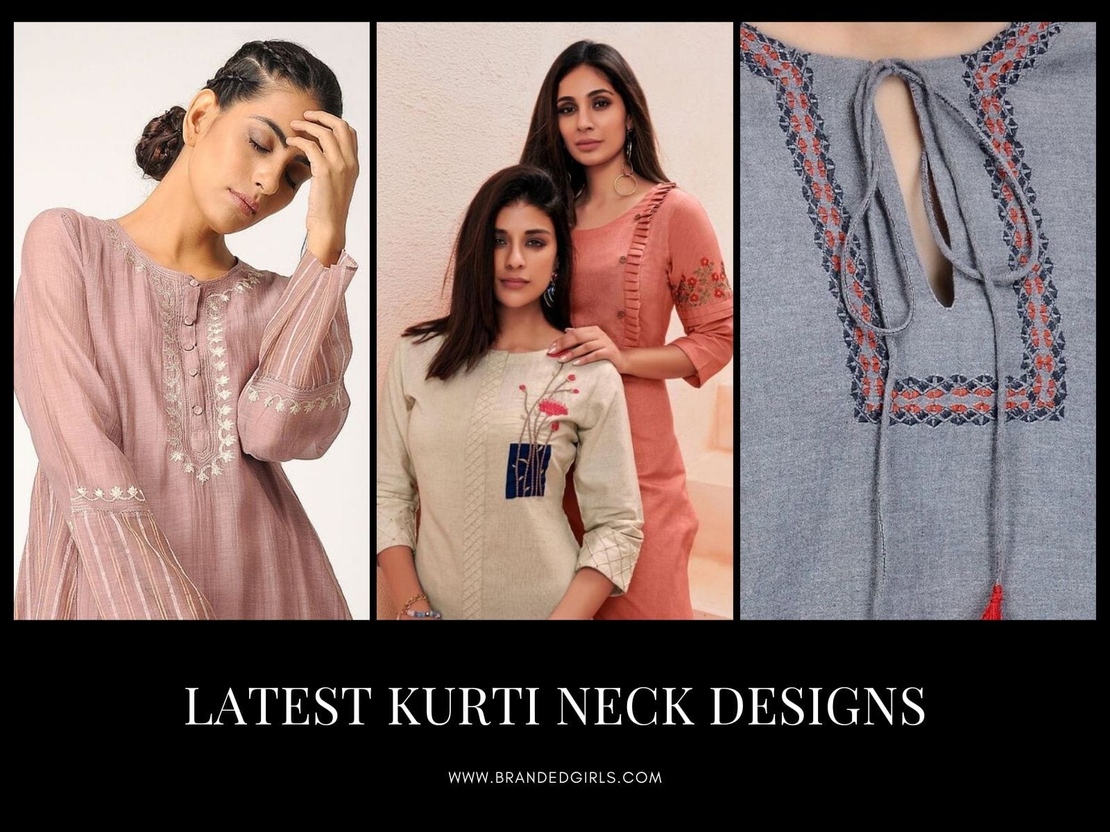 Kurti Neck Designs– 23 Latest Neck Styles for Women's Kurtas