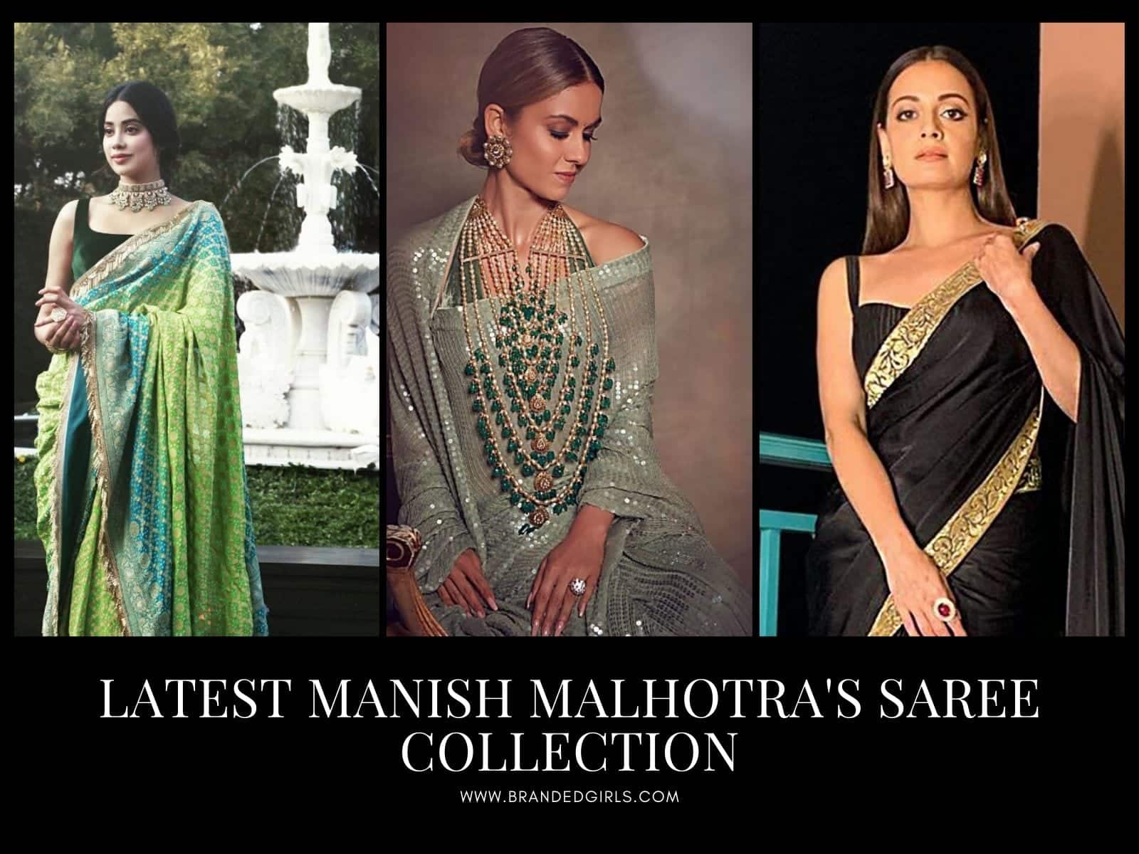 Manish Malhotras Latest Sarees Collection 28 Best Designs's Saree Collection