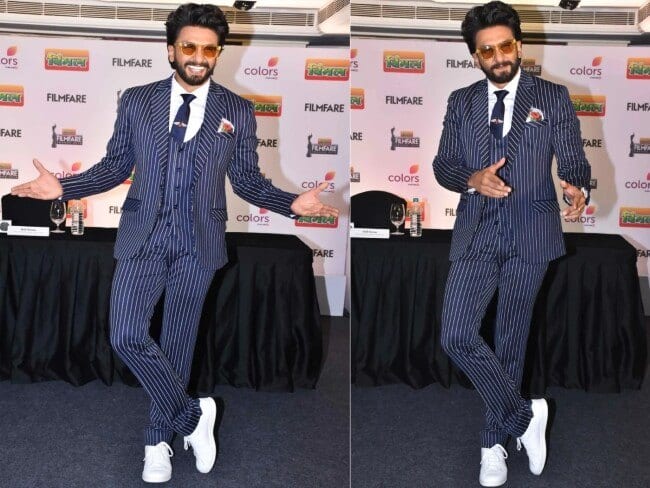 Fashion outfit of Ranveer Singh