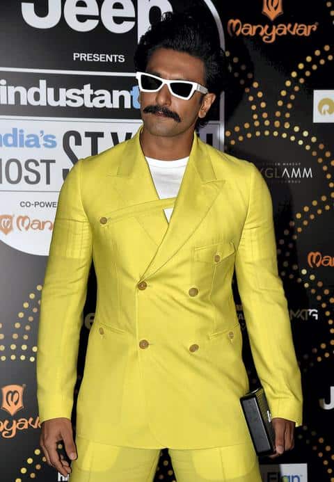 Ranveer in Yellow Dior Outfit